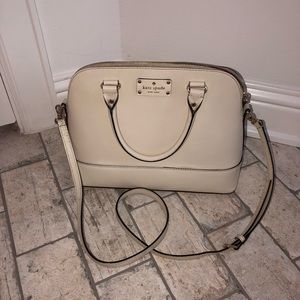 Kate Spade Leather Dome Satchel Handbag